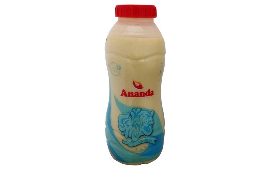 Ananda Flavoured Milk Vanilla    Bottle  180 millilitre